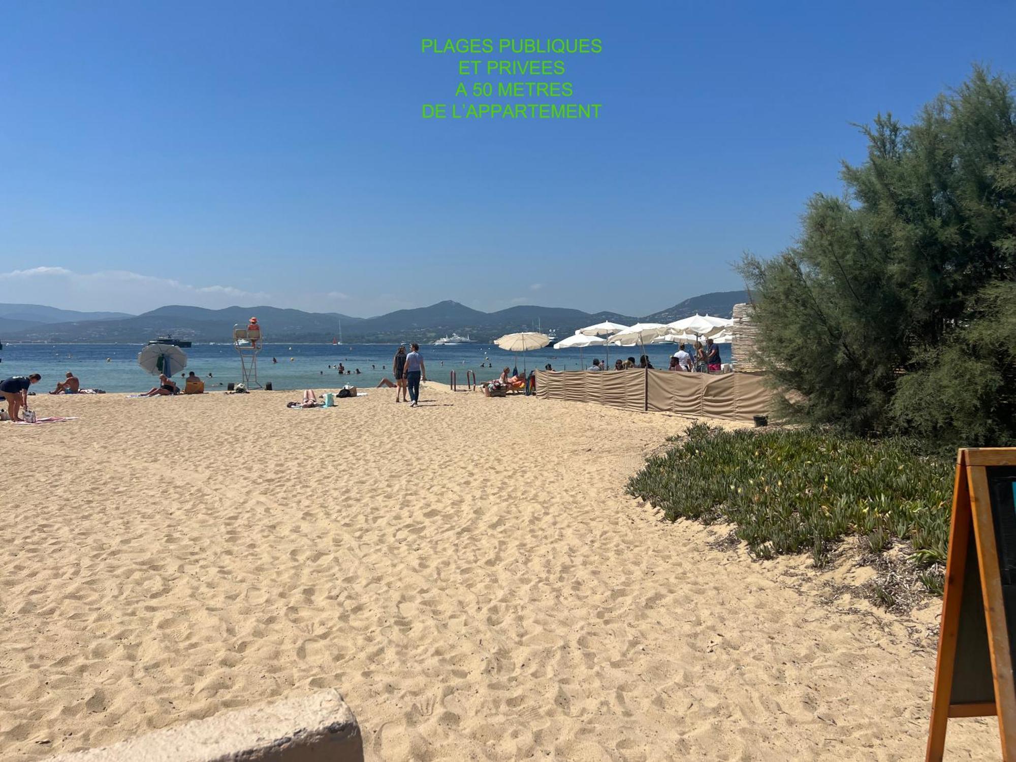 Superbe Appartement Avec Terrasse Jardin Et Parking Prive Saint-Tropez Exterior foto